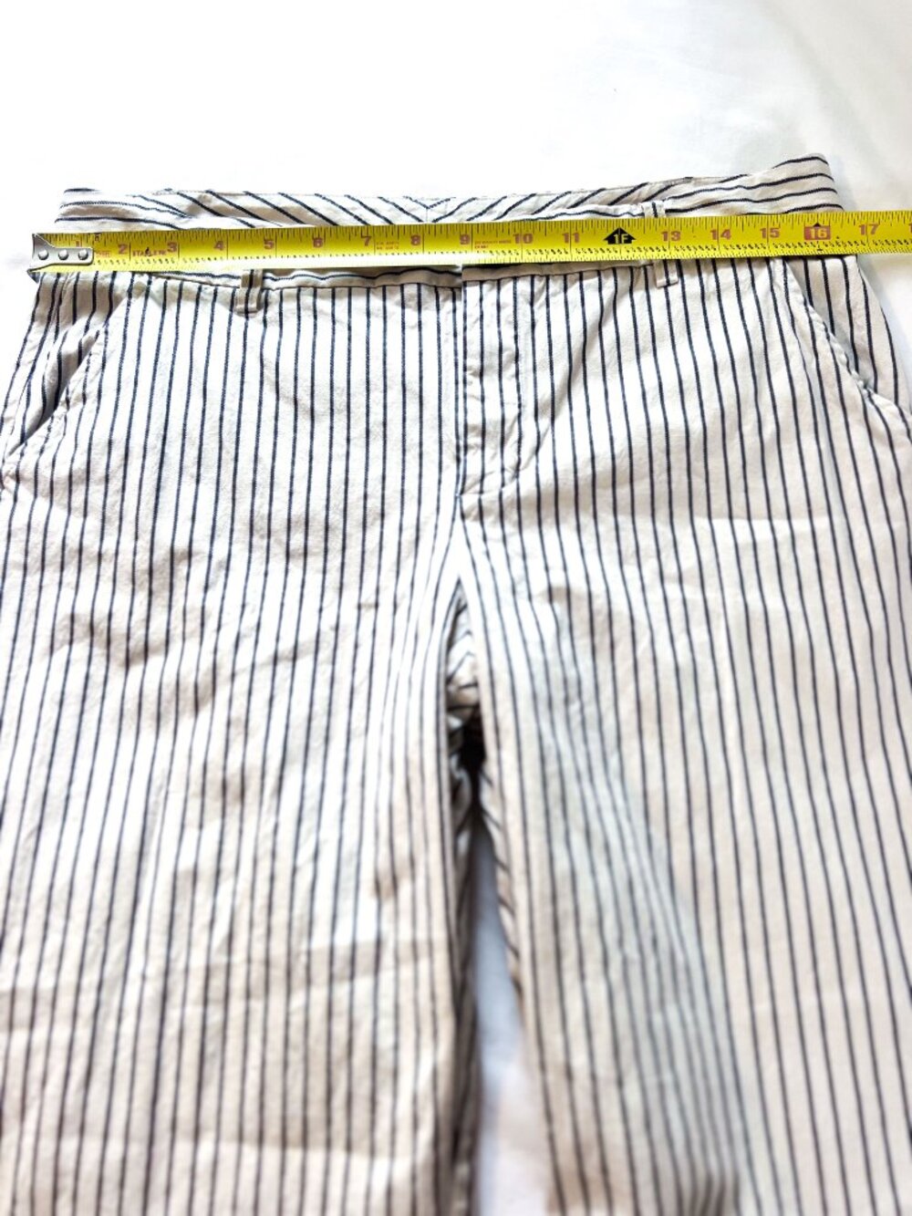 Cabi Tick-Tock Striped Crop Pant #5316 - 10 - Picture 9 of 14